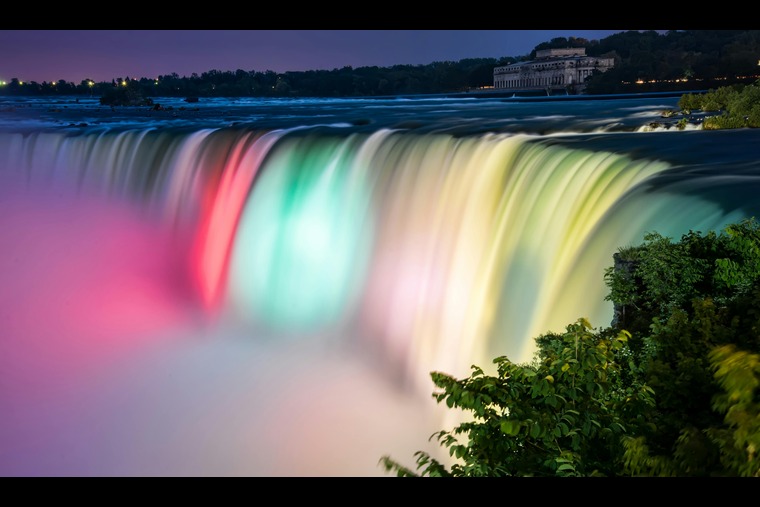 waterfall LED